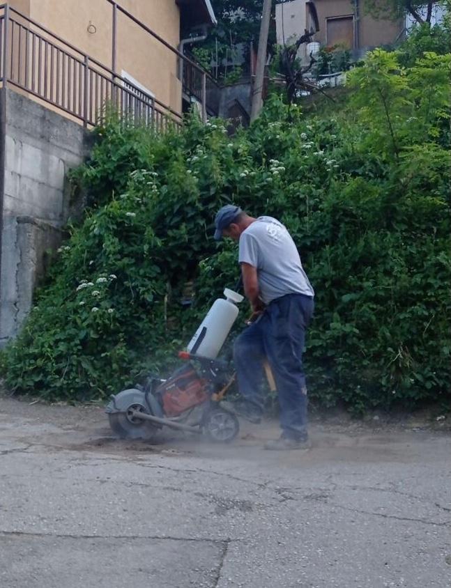Služba za održavanje vodovodne mreže i objekata:  RADOVI NA VODOVODNOJ MREŽI