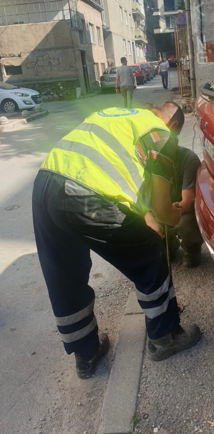 Služba za održavanje vodovodne mreže i objekata:  RADOVI NA VODOVODNOJ MREŽI