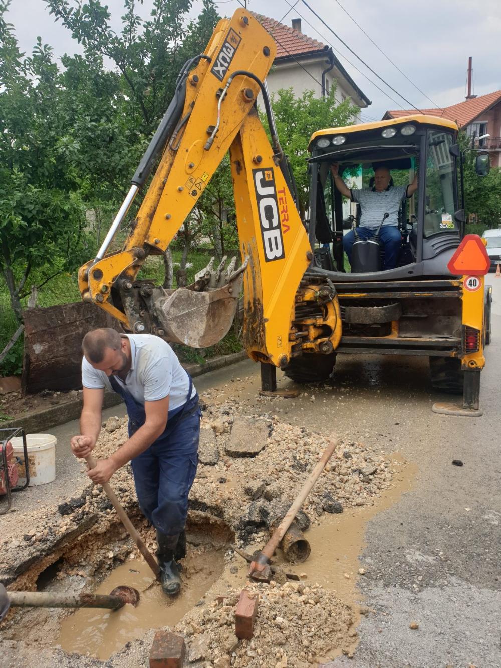 Dežurna ekipa na terenu:  RADOVI TOKOM VIKENDA