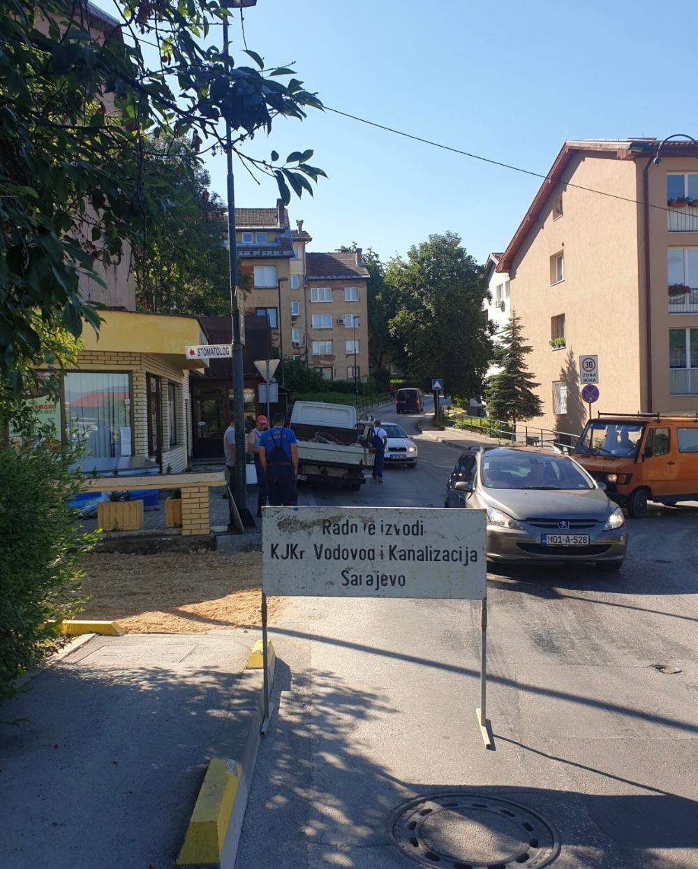 Služba za održavanje vodovodne mreže i objekata:  RADOVI NA VODOVODNOJ MREŽI