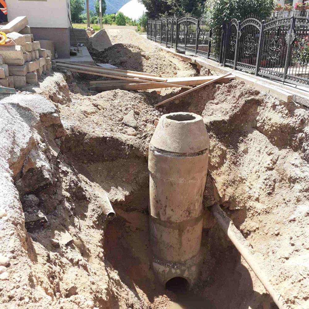 Služba održavanja kanalizacione mreže i objekata: RADOVI NA KANALIZACIONOJ MREŽI