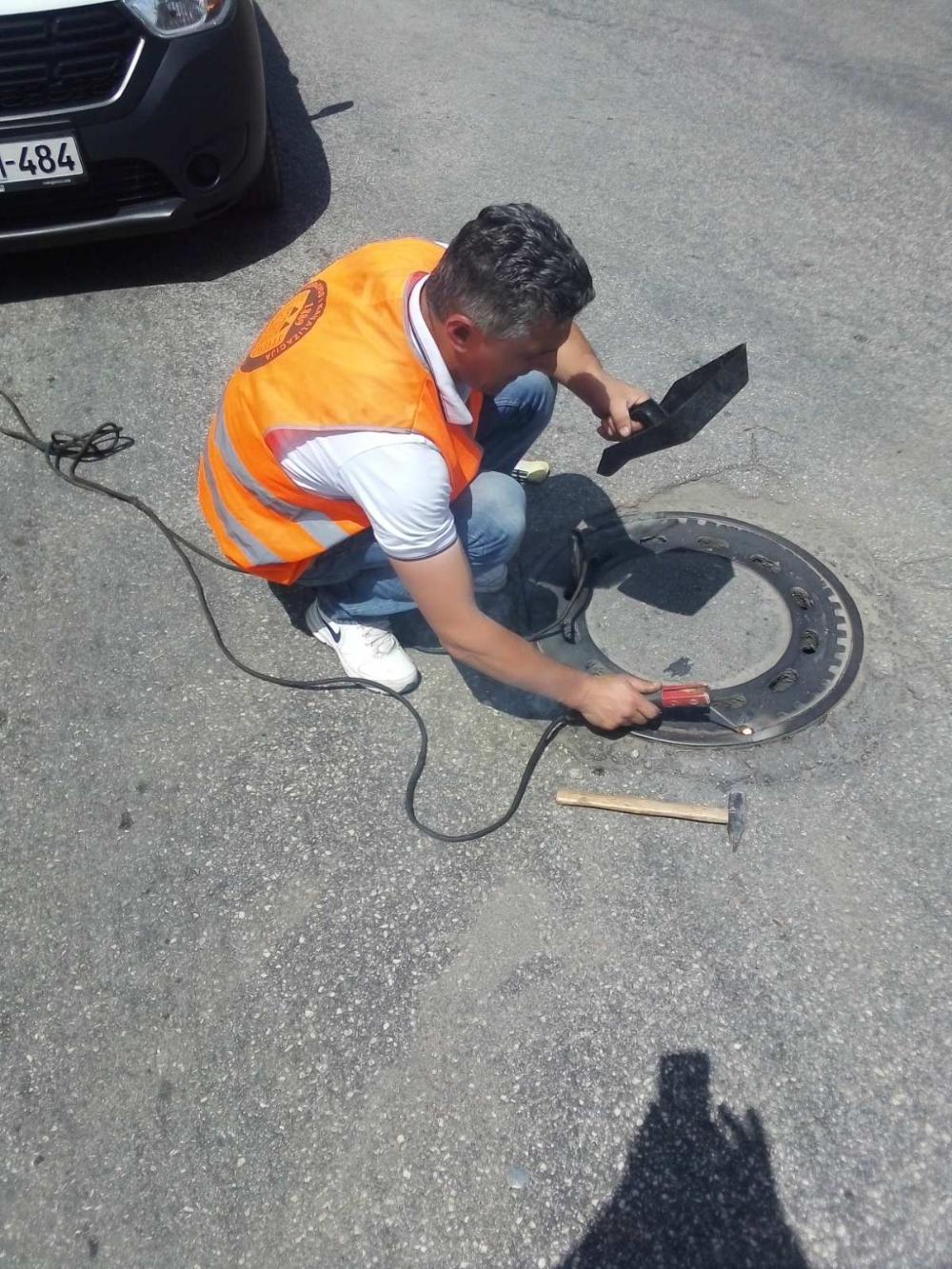 Služba održavanja kanalizacione mreže i objekata: RADOVI NA KANALIZACIONOJ MREŽI