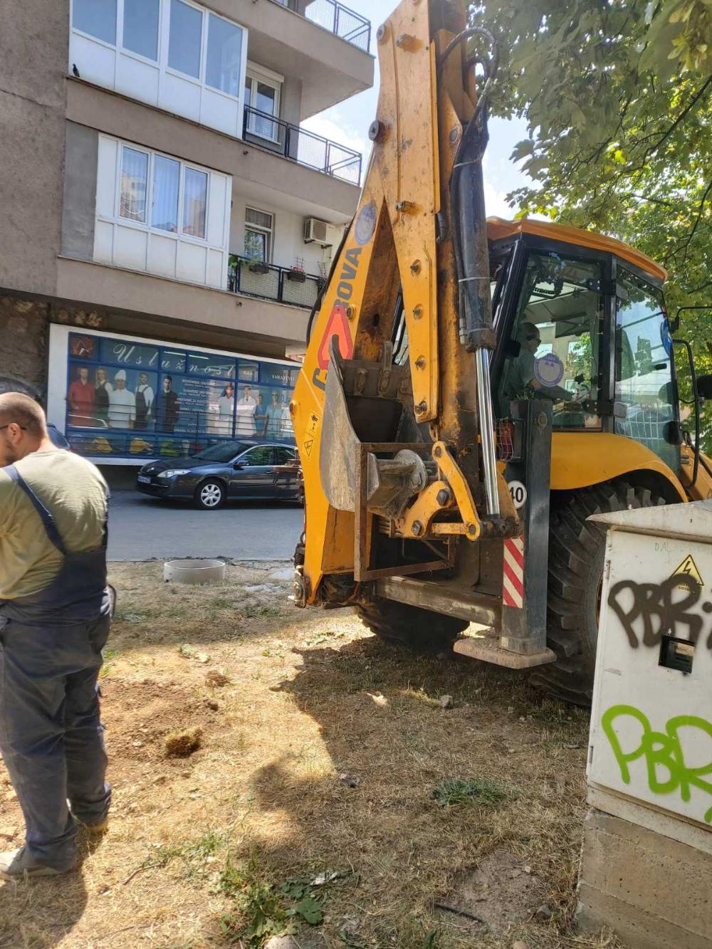 Služba održavanja kanalizacione mreže i objekata: RADOVI NA KANALIZACIONOJ MREŽI
