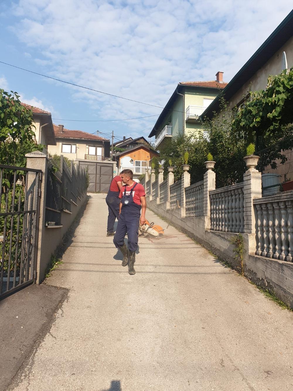 Dežurna ekipa na terenu:  RADOVI TOKOM VIKENDA