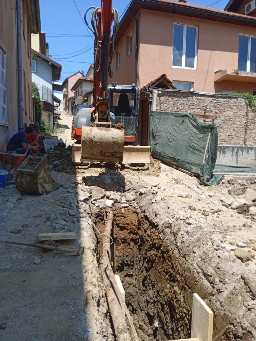 Služba održavanja kanalizacione mreže i objekata: RADOVI NA KANALIZACIONOJ MREŽI