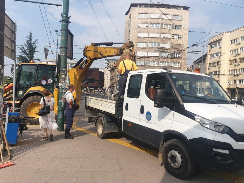 Služba za održavanje vodovodne mreže i objekata: POPRAVKE KVAROVA NA VODOVODNOJ MREŽI
