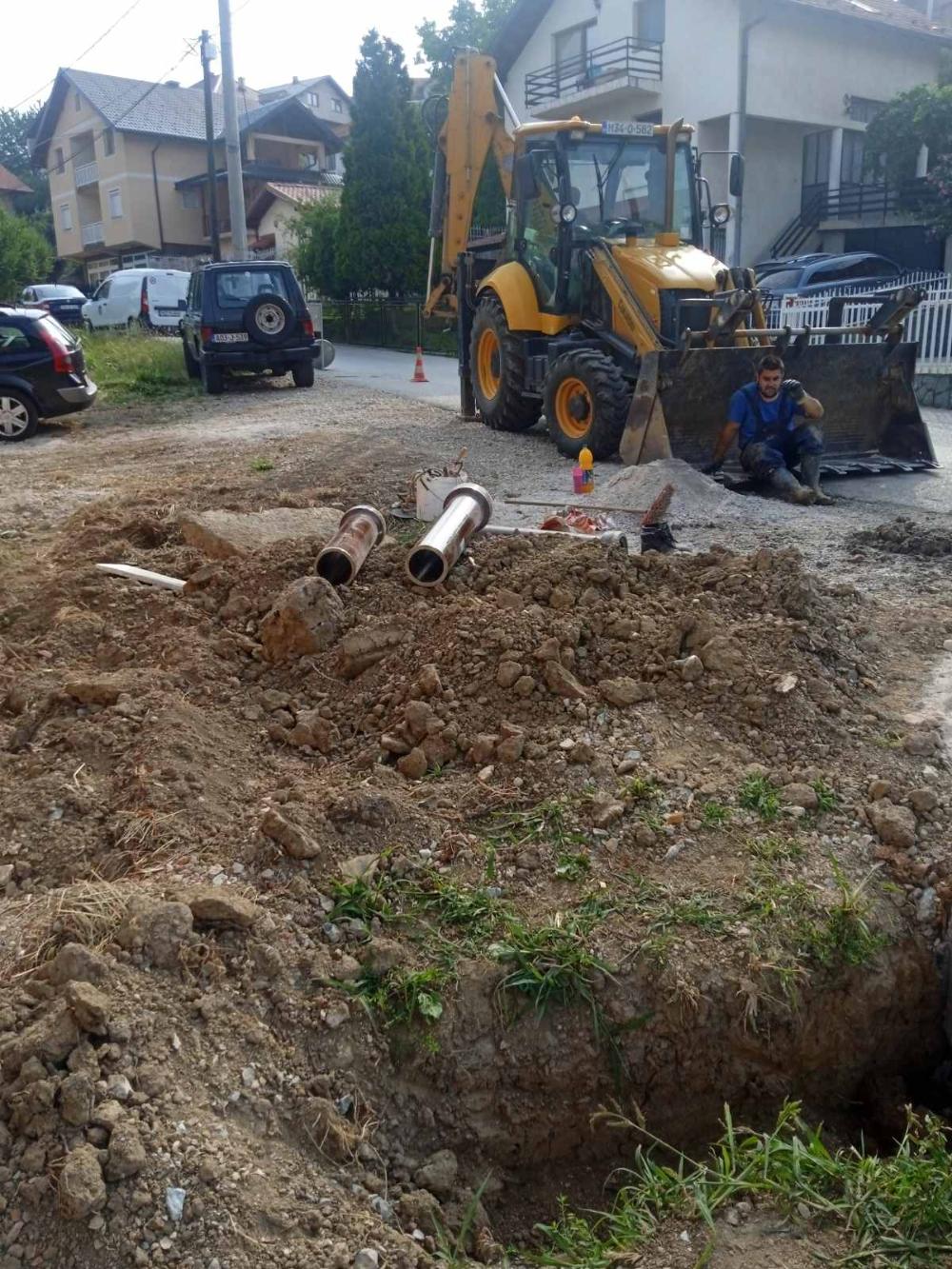 Služba održavanja kanalizacione mreže i objekata: RADOVI NA KANALIZACIONOJ MREŽI