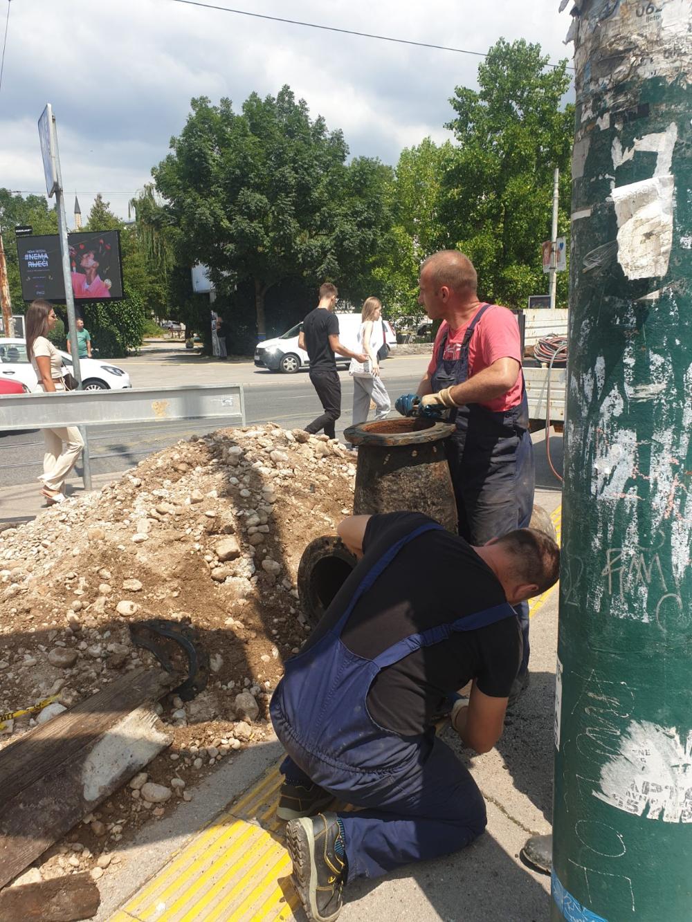 Služba za održavanje vodovodne mreže i objekata: POPRAVKE KVAROVA NA VODOVODNOJ MREŽI