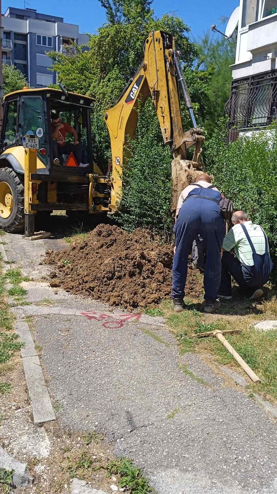 Služba za održavanje vodovodne mreže i objekata: POPRAVKE KVAROVA NA VODOVODNOJ MREŽI