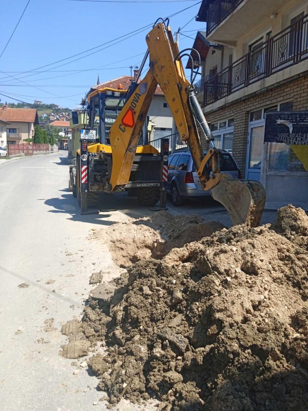 Služba održavanja kanalizacione mreže i objekata: RADOVI NA KANALIZACIONOJ MREŽI