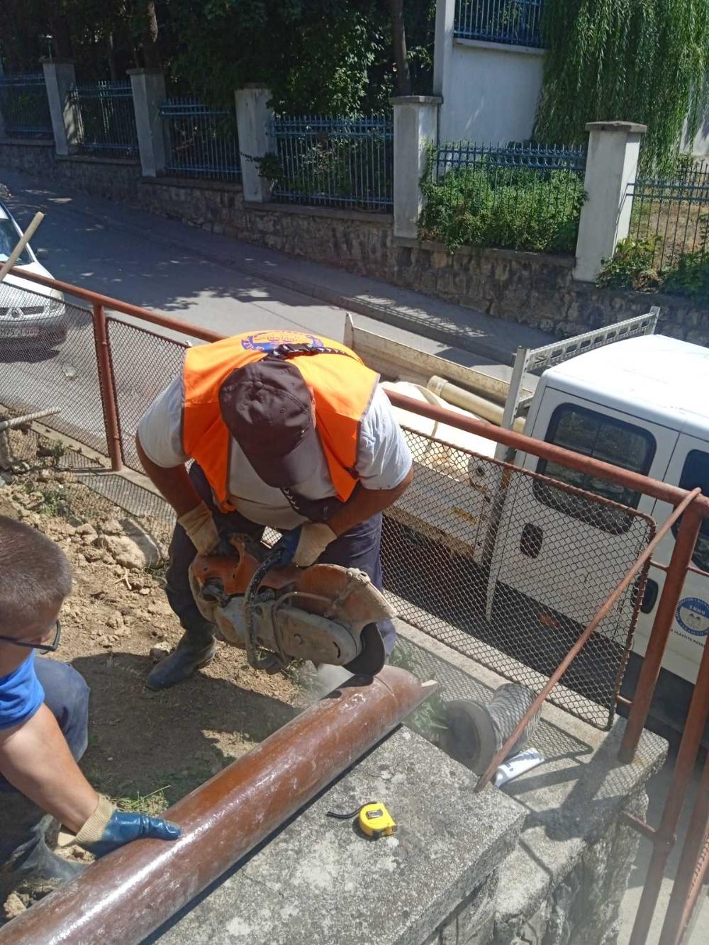 Služba održavanja kanalizacione mreže i objekata: RADOVI NA KANALIZACIONOJ MREŽI