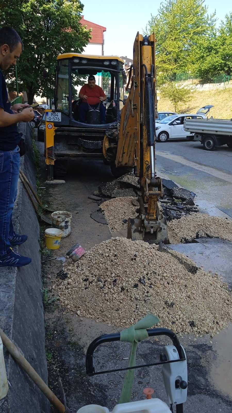 Služba za održavanje vodovodne mreže i objekata: POPRAVKE KVAROVA NA VODOVODNOJ MREŽI