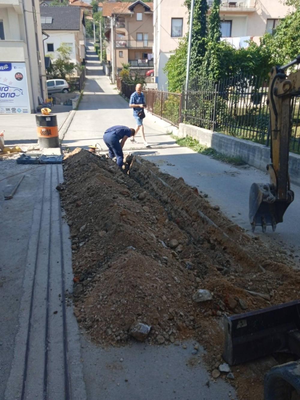 Služba održavanja kanalizacione mreže i objekata: RADOVI NA KANALIZACIONOJ MREŽI