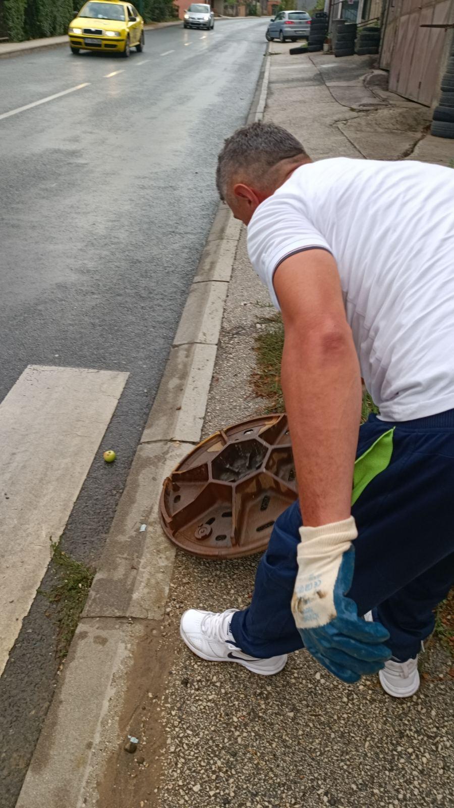 Služba za održavanje kanalizacione mreže i objekata: NEVRIJEME PROUZROKOVALO PROBLEME SA ODVODOM OBORINSKIH VODA
