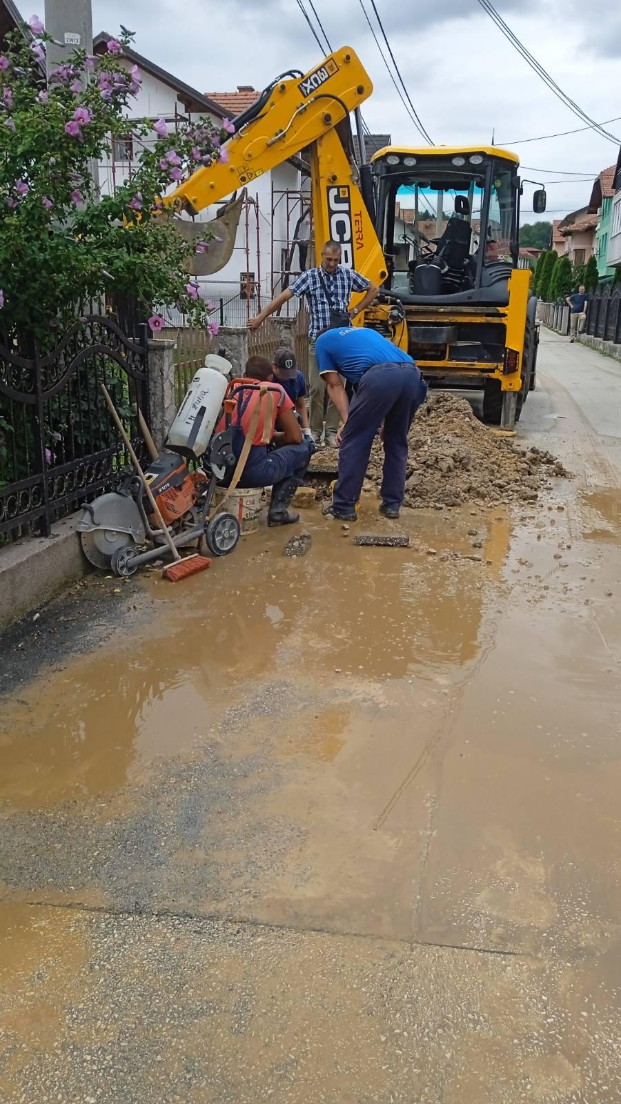 Služba za održavanje vodovodne mreže i objekata: POPRAVKE KVAROVA NA VODOVODNOJ MREŽI