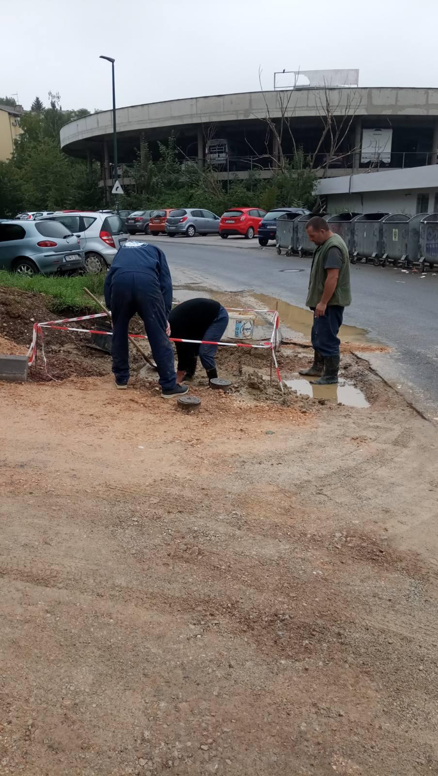Služba za održavanje vodovodne mreže i objekata: POPRAVKE KVAROVA NA VODOVODNOJ MREŽI