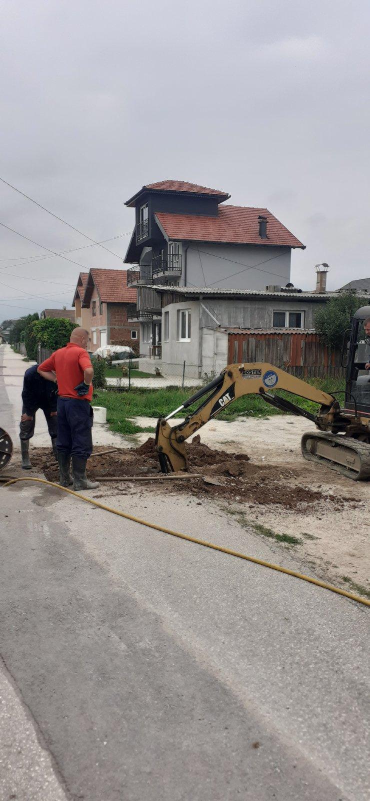 Služba održavanja kanalizacione mreže i objekata: RADOVI NA KANALIZACIONOJ MREŽI