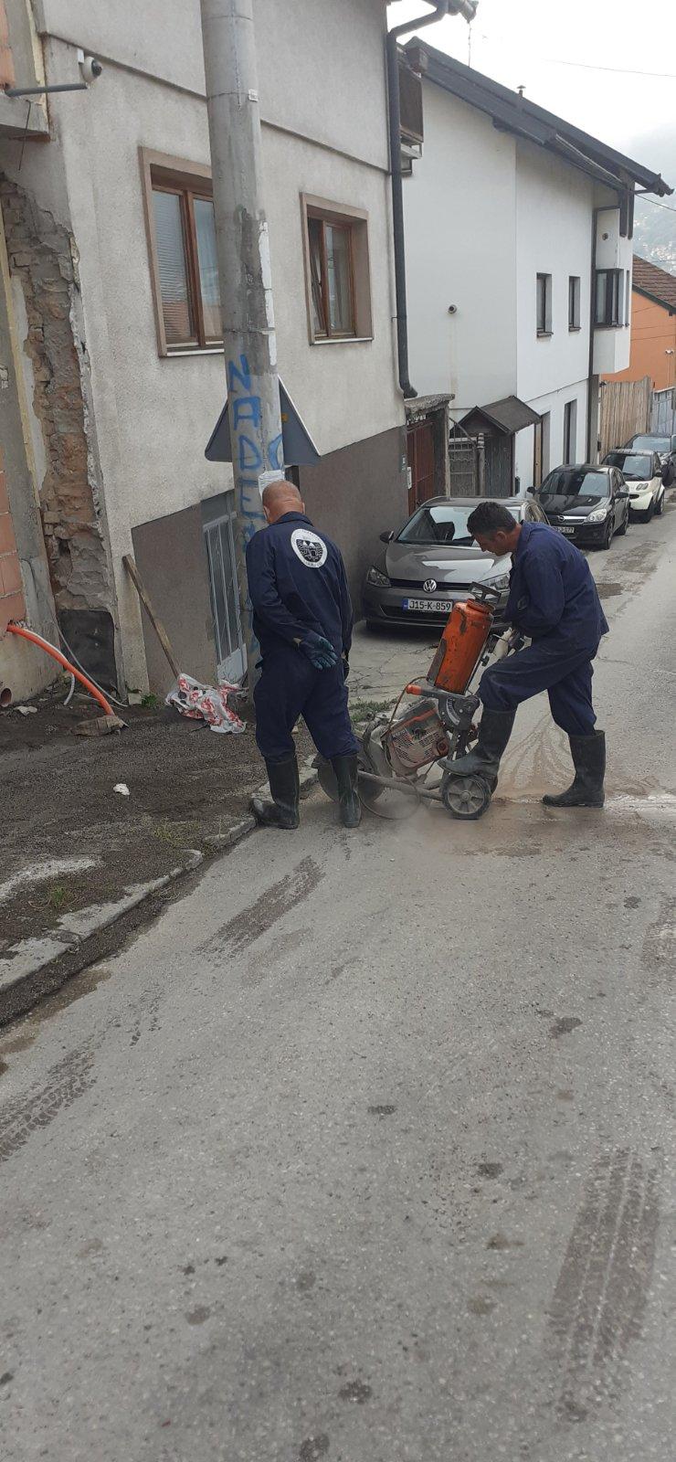 Služba održavanja kanalizacione mreže i objekata: RADOVI NA KANALIZACIONOJ MREŽI
