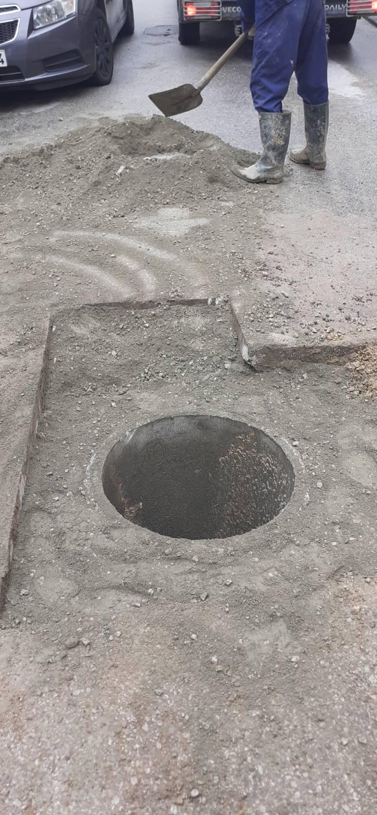 Služba održavanja kanalizacione mreže i objekata: RADOVI NA KANALIZACIONOJ MREŽI