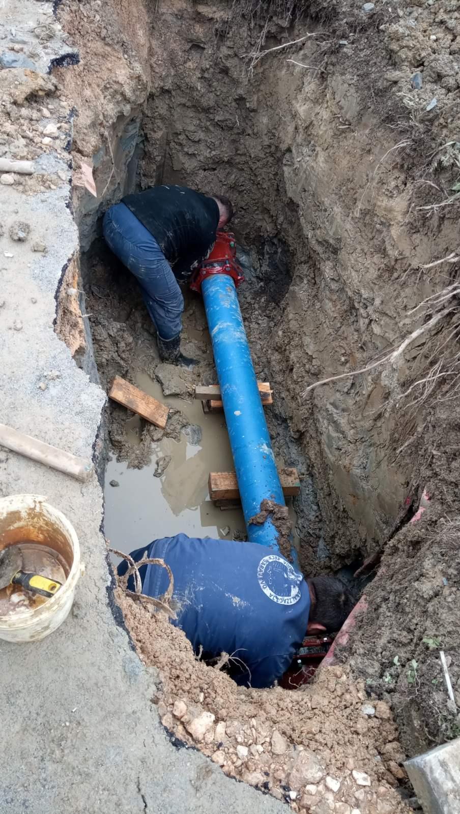 Služba za održavanje vodovodne mreže i objekata: POPRAVKE KVAROVA NA VODOVODNOJ MREŽI