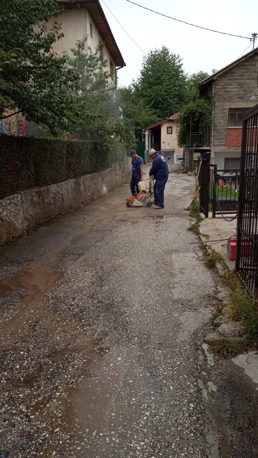 Služba za održavanje vodovodne mreže i objekata: POPRAVKE KVAROVA NA VODOVODNOJ MREŽI