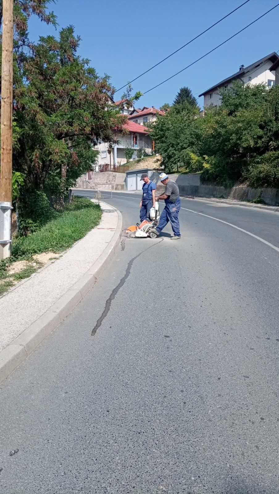 Služba za održavanje vodovodne mreže i objekata: POPRAVKE KVAROVA NA VODOVODNOJ MREŽI