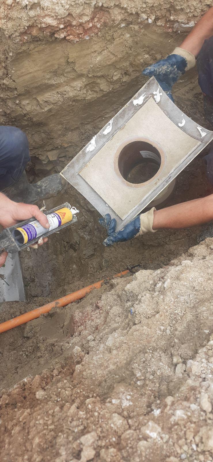 Služba održavanja kanalizacione mreže i objekata: RADOVI NA KANALIZACIONOJ MREŽI