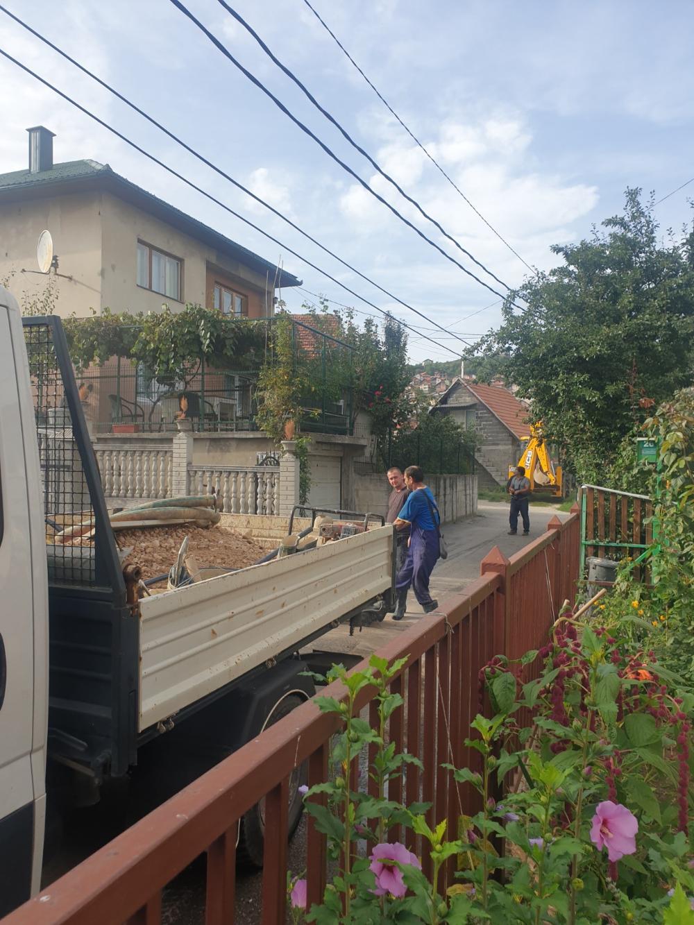 Služba za održavanje vodovodne mreže i objekata: POPRAVKE KVAROVA NA VODOVODNOJ MREŽI