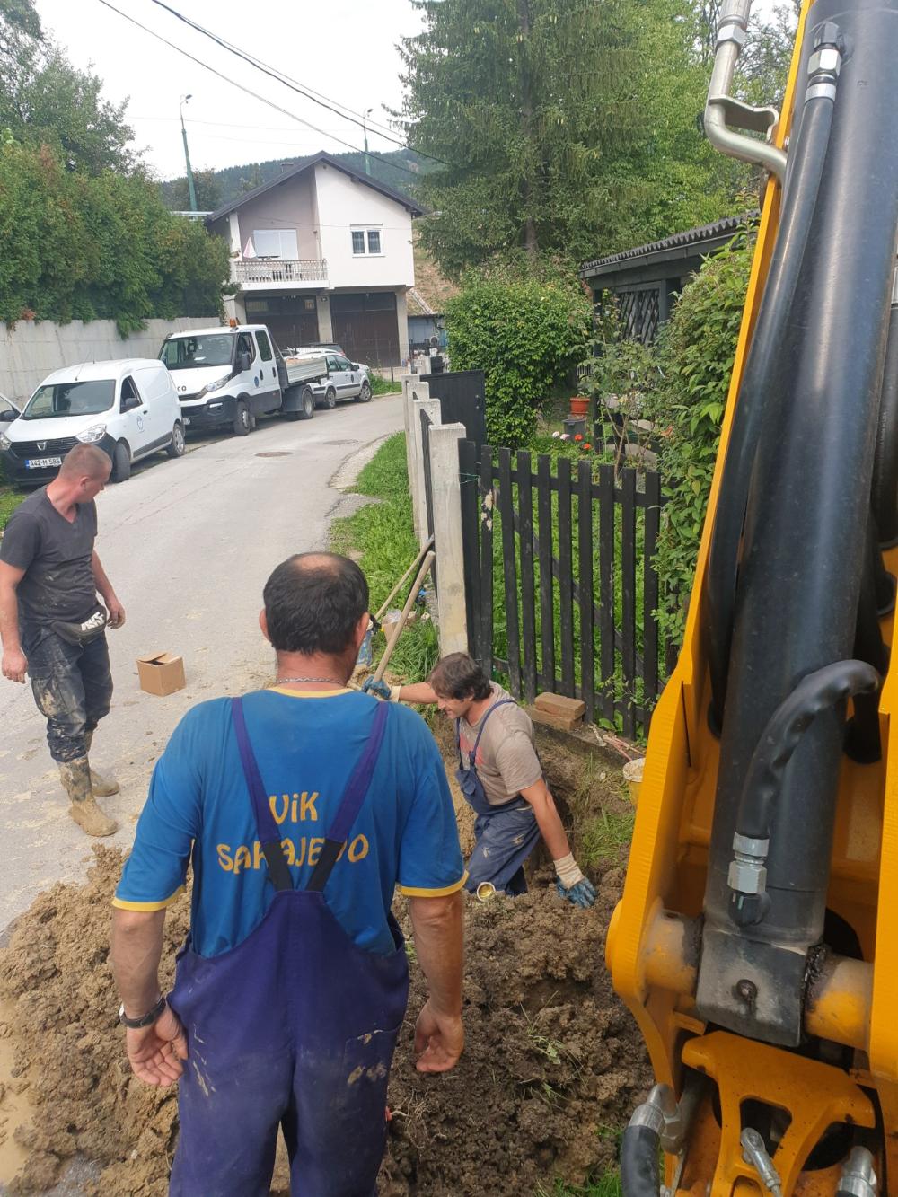 Služba za održavanje vodovodne mreže i objekata: POPRAVKE KVAROVA NA VODOVODNOJ MREŽI