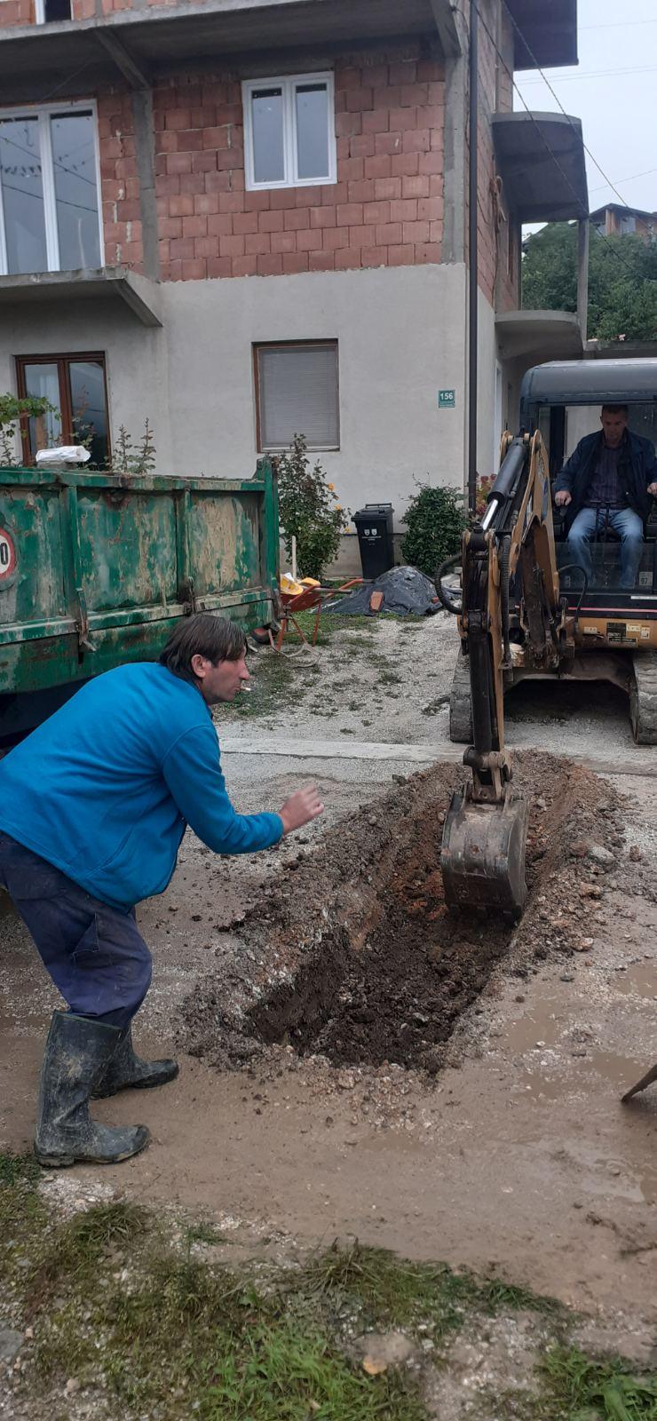 Služba održavanja kanalizacione mreže i objekata: RADOVI NA KANALIZACIONOJ MREŽI