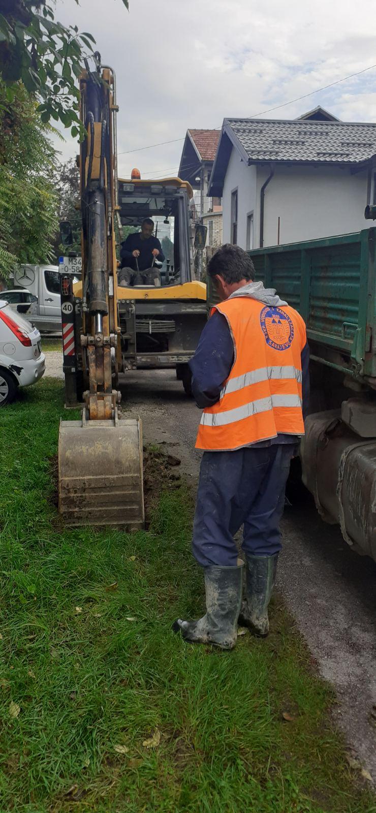 Služba održavanja kanalizacione mreže i objekata: RADOVI NA KANALIZACIONOJ MREŽI