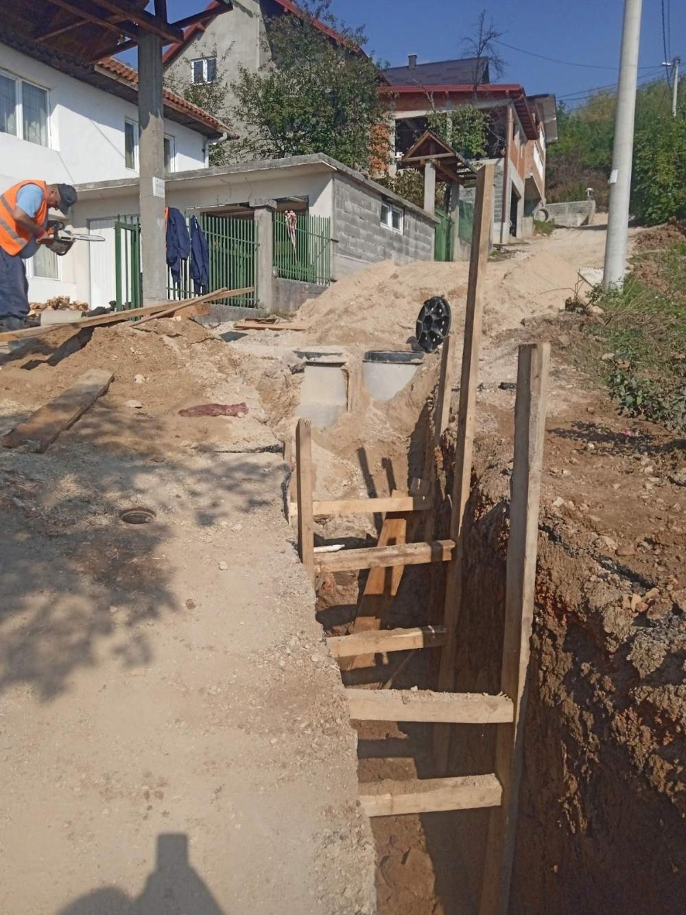 Služba održavanja kanalizacione mreže i objekata: RADOVI NA KANALIZACIONOJ MREŽI
