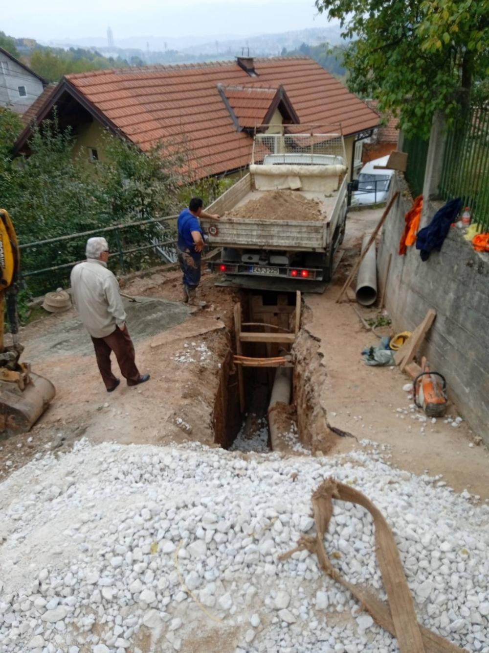 Služba održavanja kanalizacione mreže i objekata: RADOVI NA KANALIZACIONOJ MREŽI