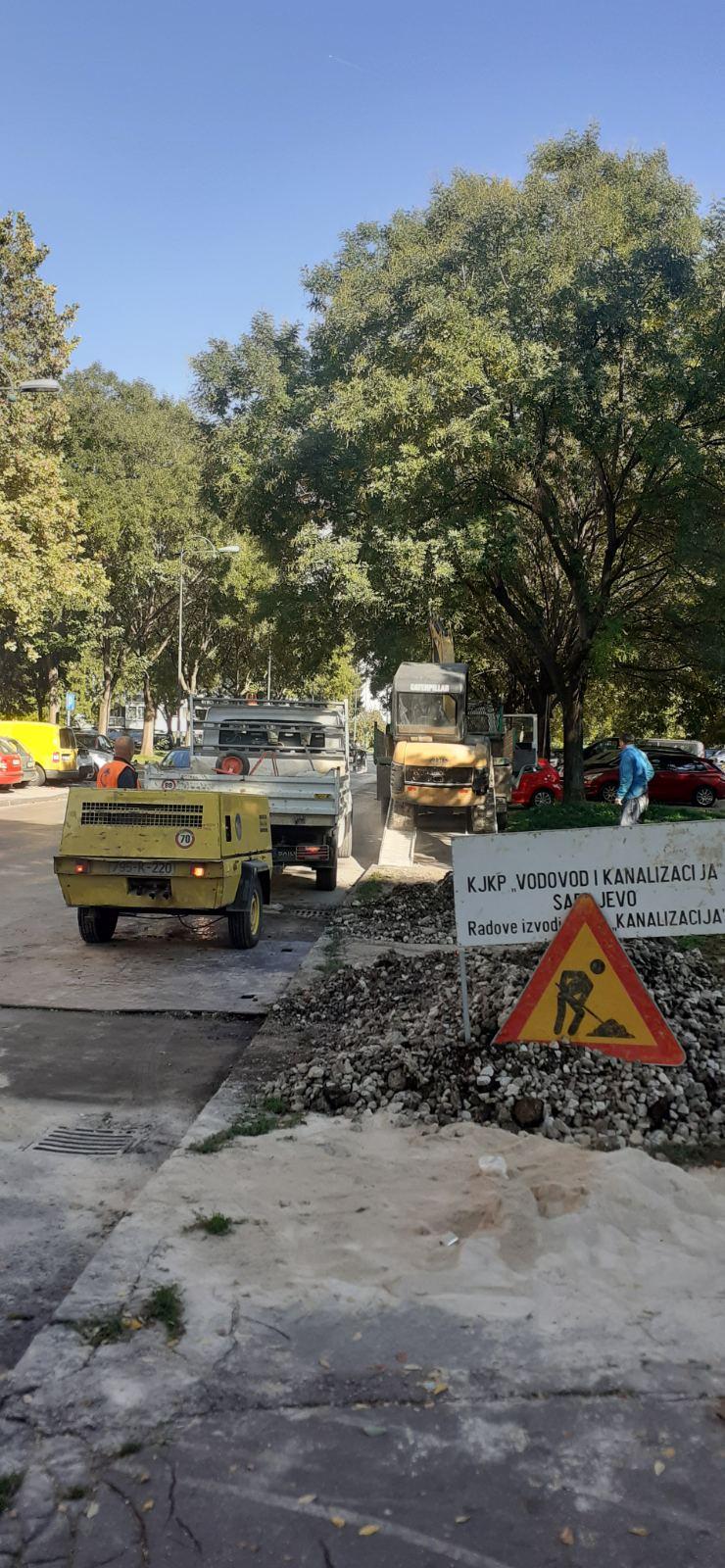 Služba održavanja kanalizacione mreže i objekata: RADOVI NA KANALIZACIONOJ MREŽI