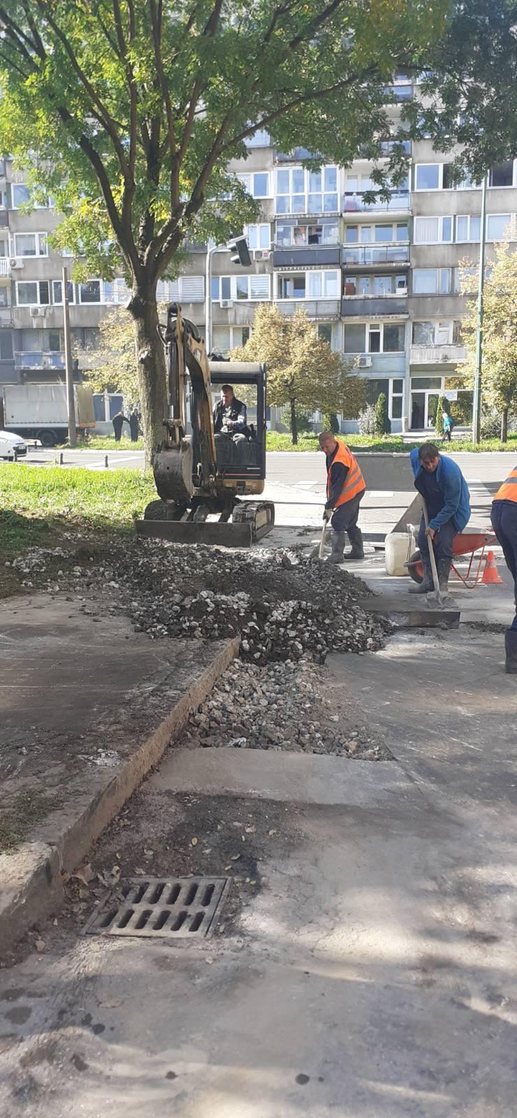 Služba održavanja kanalizacione mreže i objekata: RADOVI NA KANALIZACIONOJ MREŽI