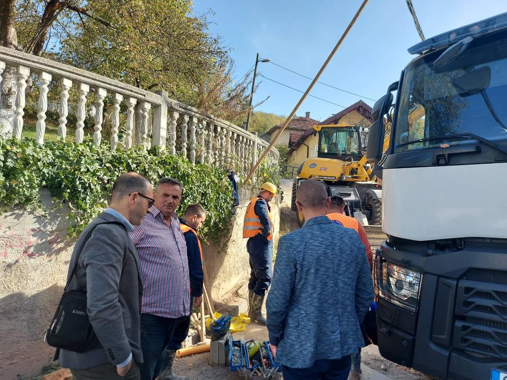 Rješenje dugogodišnjeg problema: Privode se kraju radovi na rekonstrukciji kanalizacione mreže u ulici Aleksandra Puškina