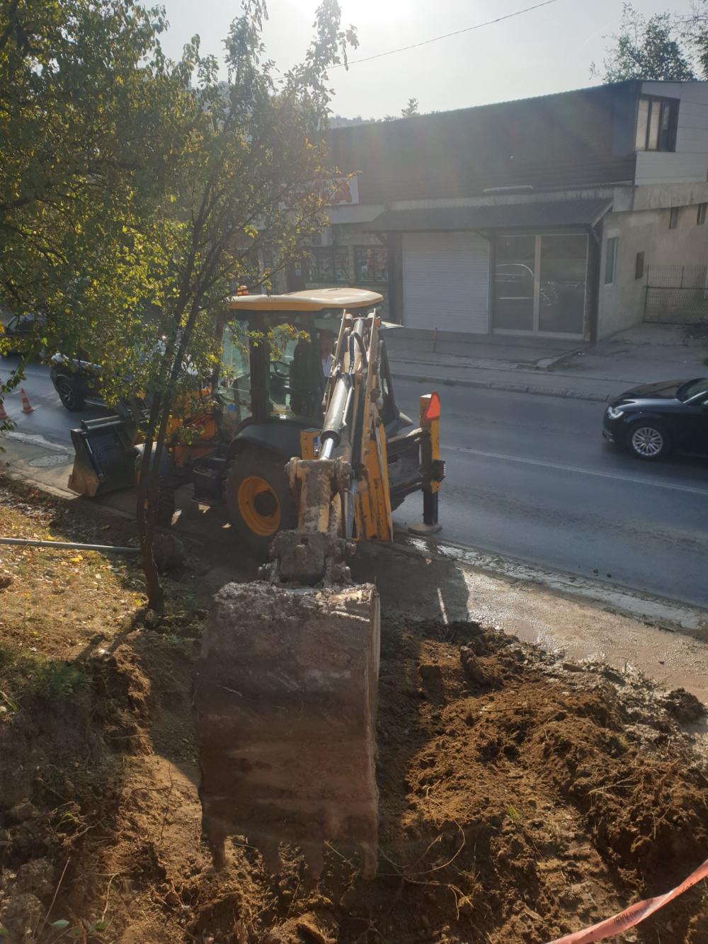 Popravke kvarova na vodovodnoj mreži