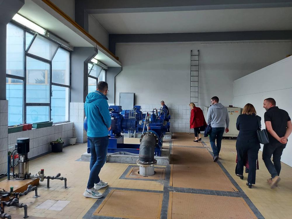 Studenti Građevinskog fakulteta UNSA posjetili “srce” Vodovoda: Upoznavanje sa procesom rada i naporima koje "ViK" ulaže da bi grad imao dovoljne količine vode