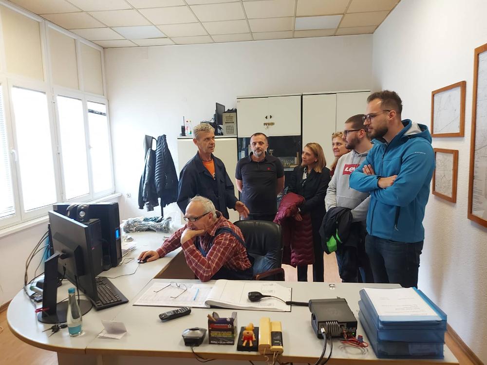 Studenti Građevinskog fakulteta UNSA posjetili “srce” Vodovoda: Upoznavanje sa procesom rada i naporima koje "ViK" ulaže da bi grad imao dovoljne količine vode