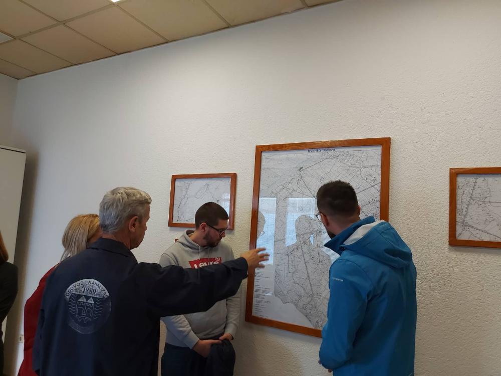 Studenti Građevinskog fakulteta UNSA posjetili “srce” Vodovoda: Upoznavanje sa procesom rada i naporima koje "ViK" ulaže da bi grad imao dovoljne količine vode