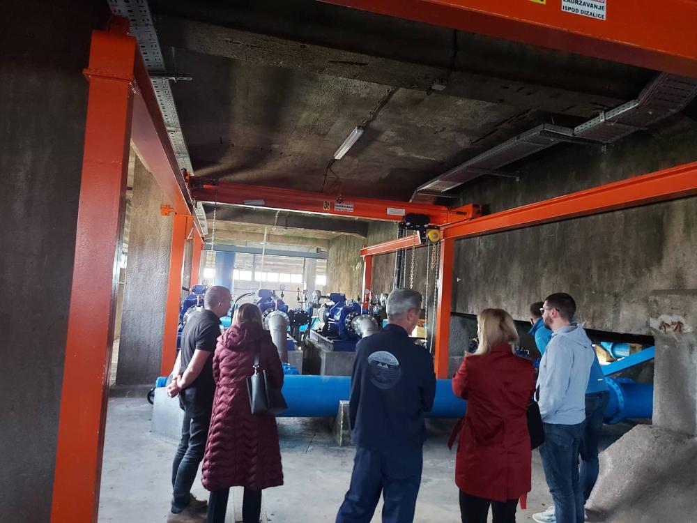 Studenti Građevinskog fakulteta UNSA posjetili “srce” Vodovoda: Upoznavanje sa procesom rada i naporima koje "ViK" ulaže da bi grad imao dovoljne količine vode