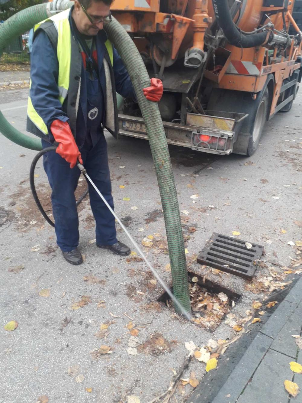 Čišćenje slivnika i snimanje kanala