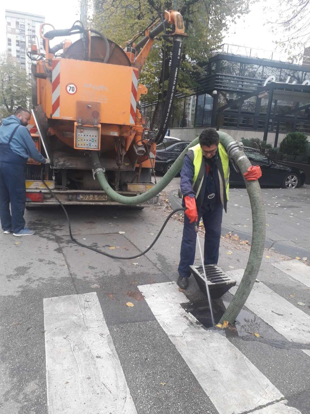 Čišćenje slivnika i snimanje kanala