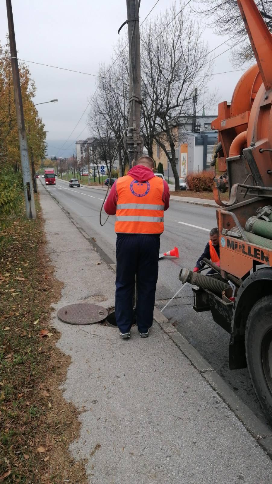 Čišćenje slivnika i snimanje kanala