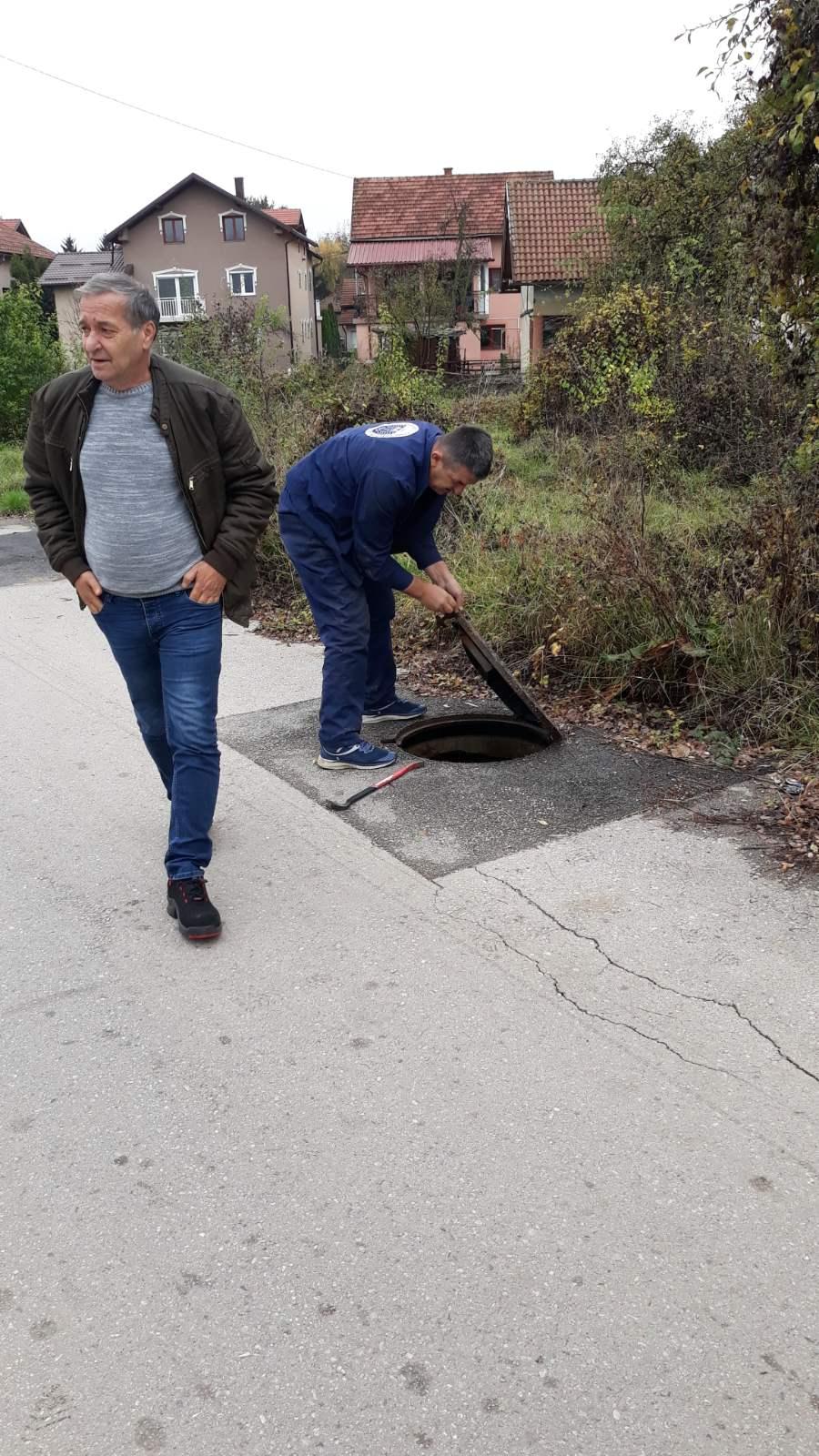Čišćenje slivnika i snimanje kanala