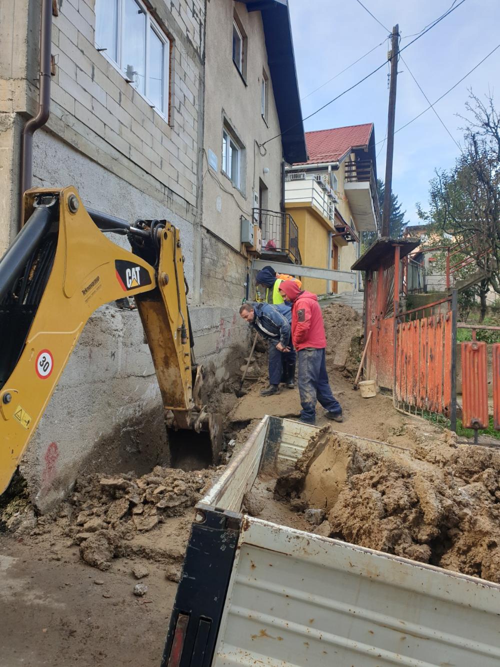 Popravke kvarova na vodovodnoj mreži 