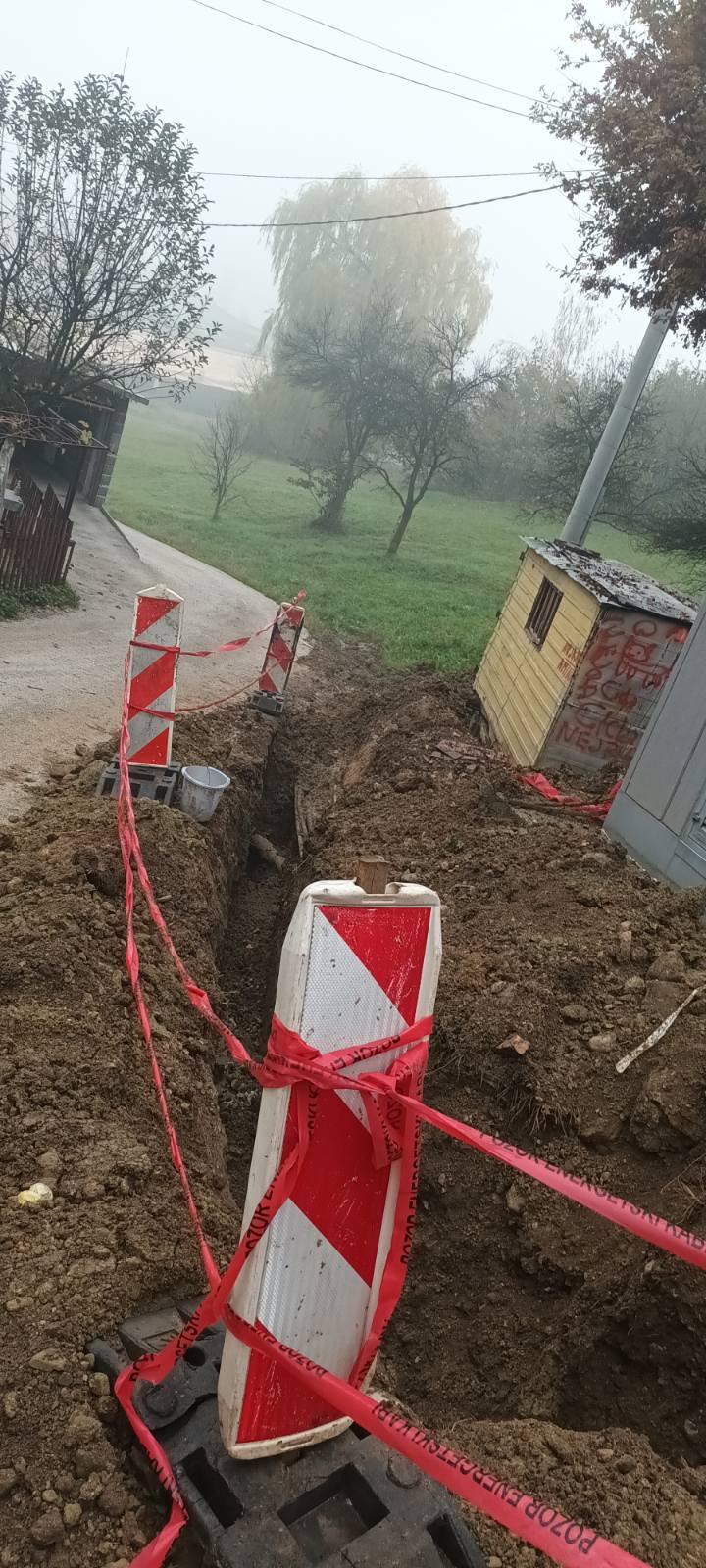 Popravke kvarova na vodovodnoj mreži 