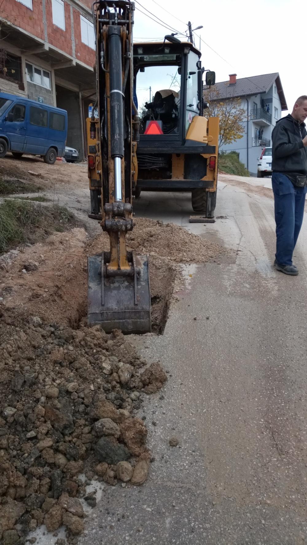 Popravke kvarova na vodovodnoj mreži 