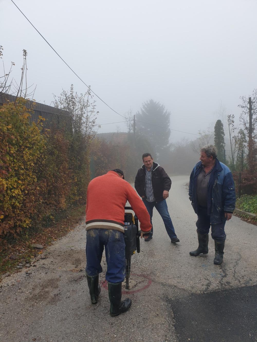 Popravke kvarova na vodovodnoj mreži 