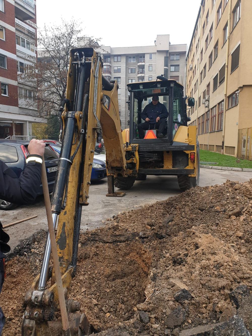 Popravke kvarova na vodovodnoj mreži 